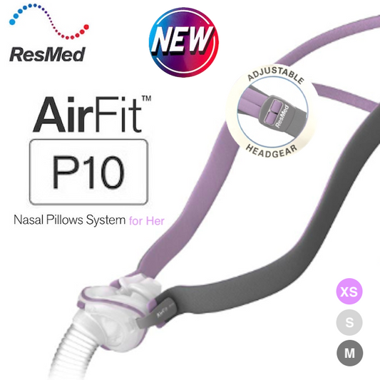 AirFit™ P10 For Her Pillow Mask With Adjustable Headgear