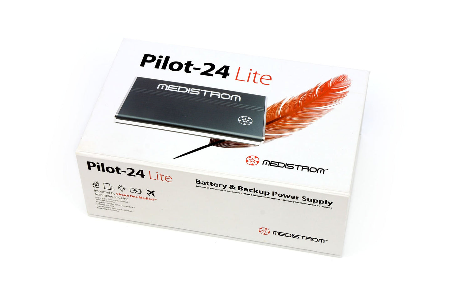 Medistrom™ Pilot-24 Portable CPAP Battery / Backup Power Supply