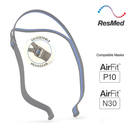 Headgear For AirFit™ N30 and P10 CPAP Masks