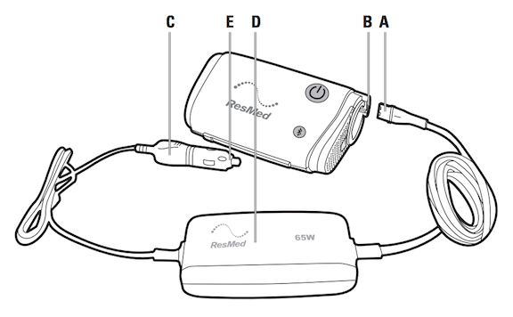 65W DC Converter for AirMini™ Travel CPAP Machine