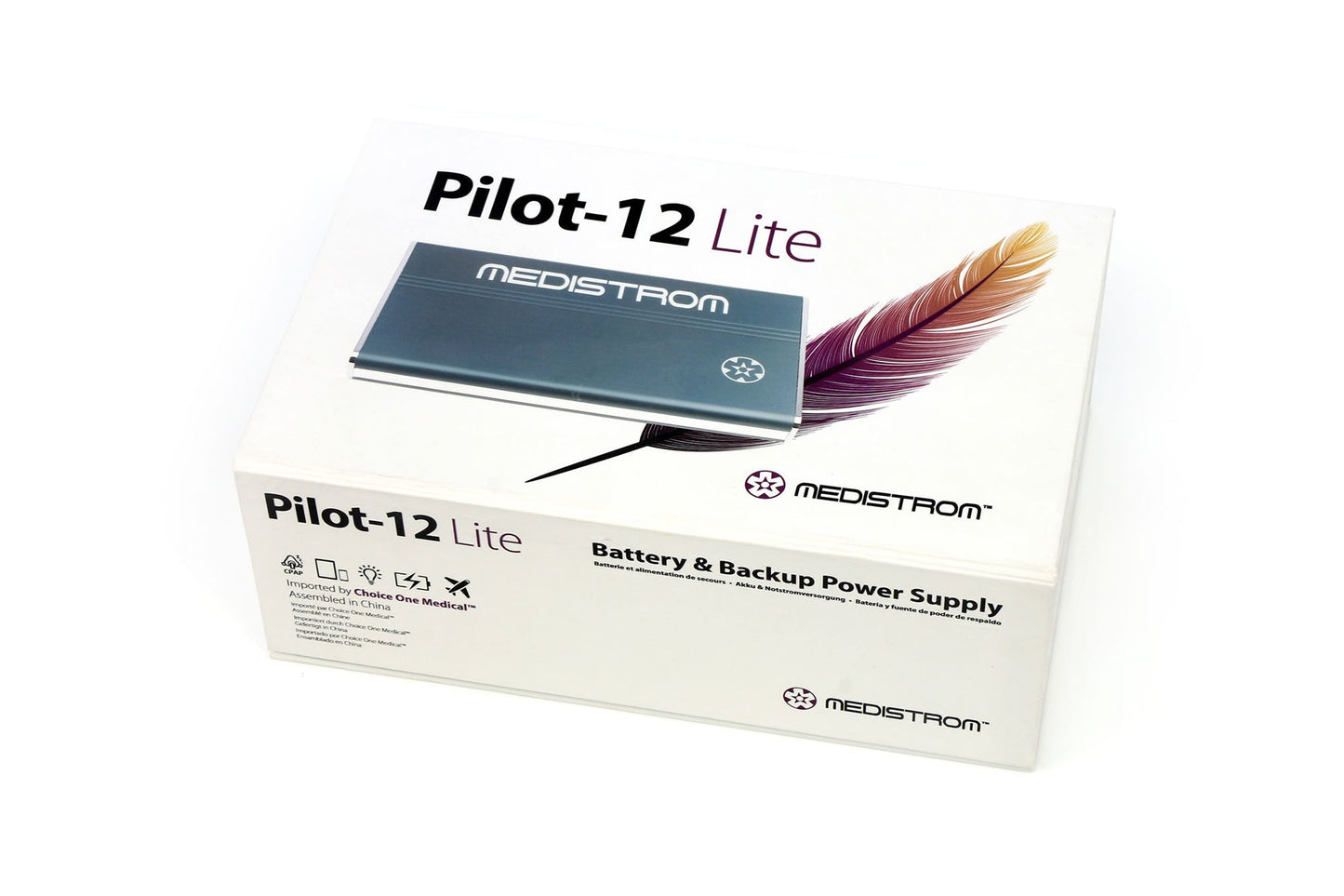 Medistrom™ Pilot-12 Portable CPAP Battery / Backup Power Supply