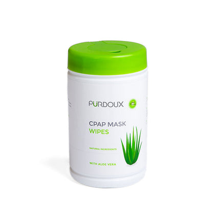 PÜRDOUX™ CPAP Mask Wipes With Aloe Vera