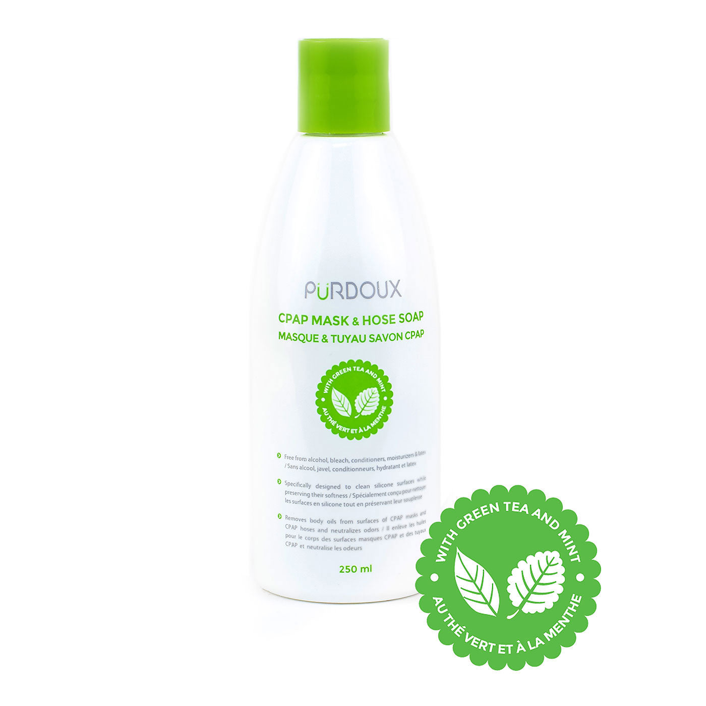 PÜRDOUX™ CPAP Mask & Hose Soap (UNSCENTED)