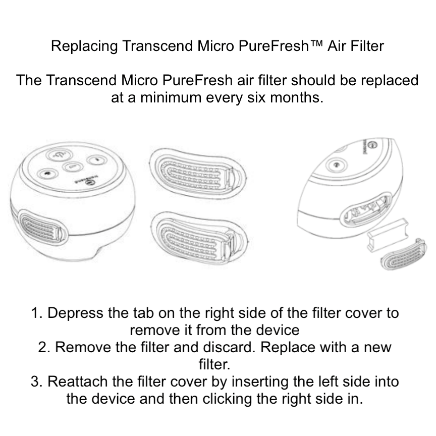 Transcend Micro™ Travel Auto CPAP Filters
