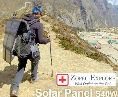 Zopec EXPLORE Solar Panel Charger